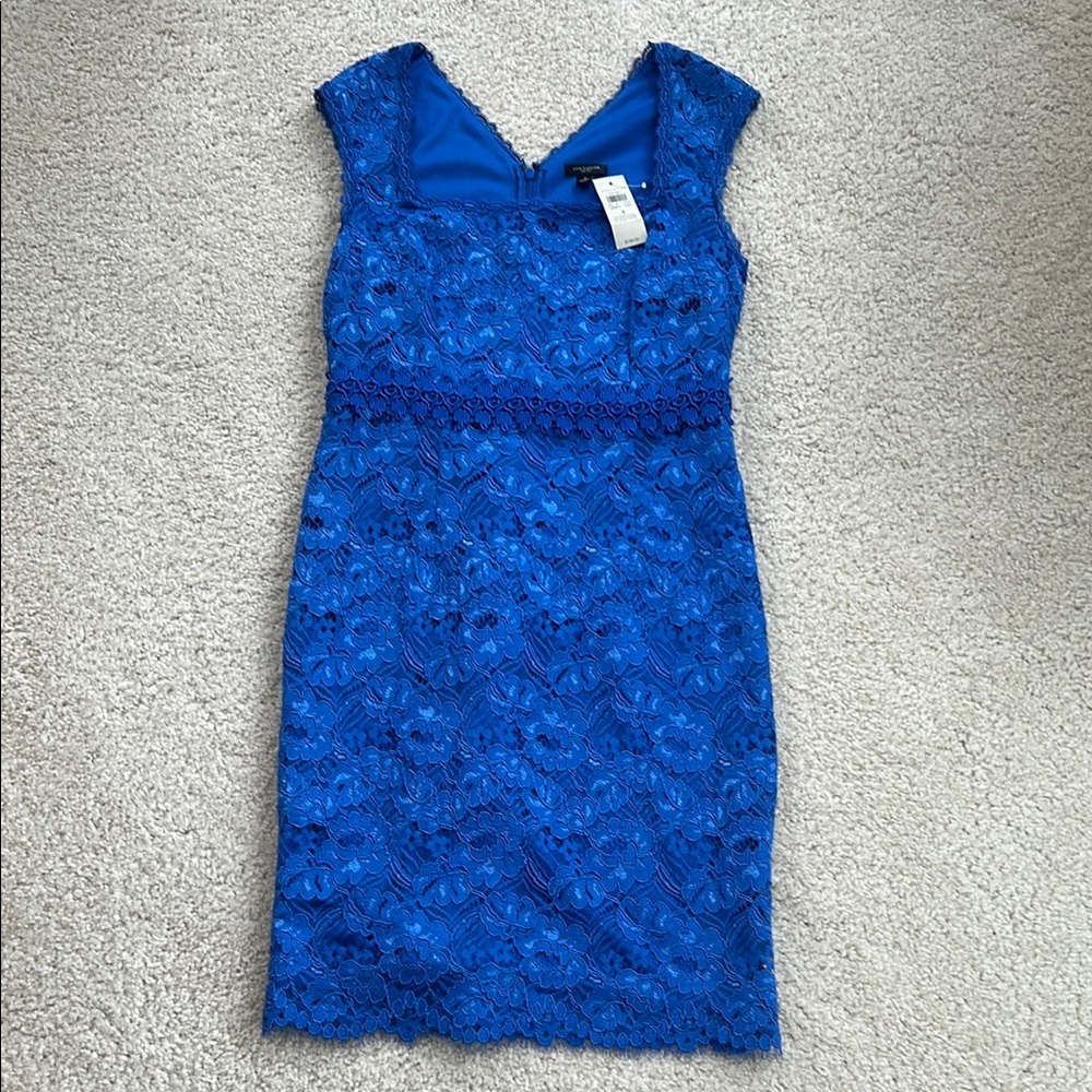 NWT Elegant Ann Taylor Lace Dress, 4
